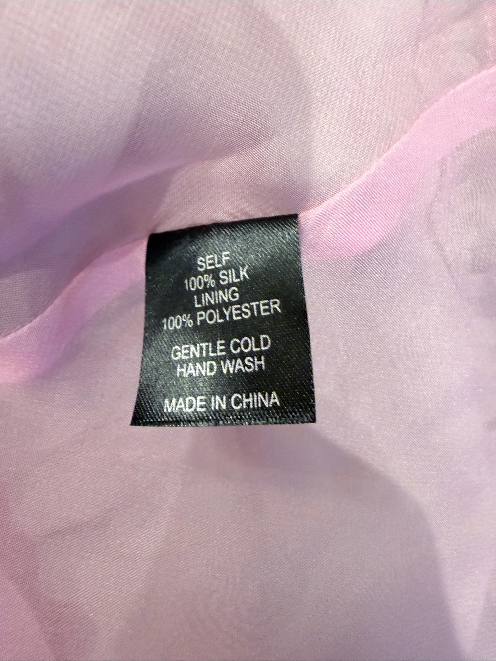 NWT Cynthia Rowley 100% Silk Metallic Blush Ruffle Dress Size Small - Picture 3 of 15